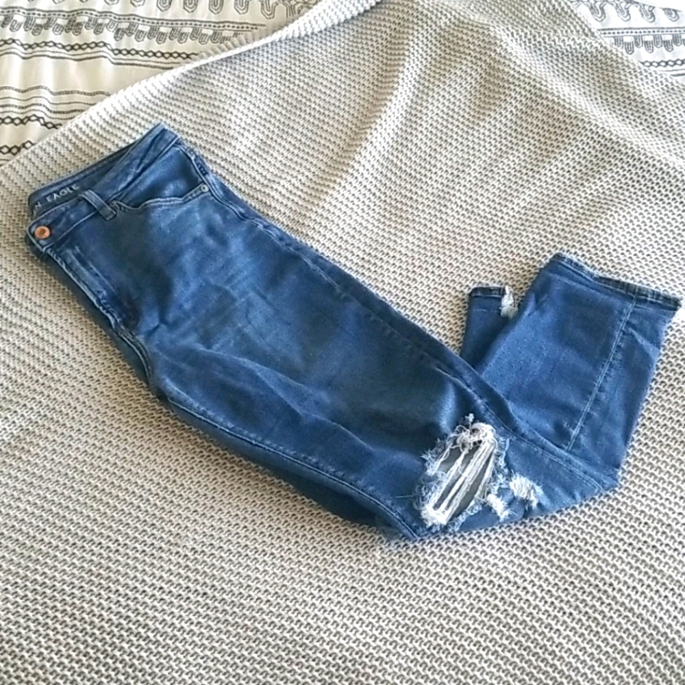 American Eagle Stretch Mom Jeans